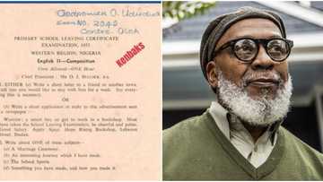 "Degree holders may not answer it": Nigerian man posts standard 6 exam written in 1953