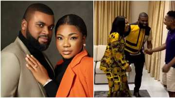 "I brought my sister to you": Mercy Chinwo's fiance Pastor Blessed funnily introduced singer to a relative