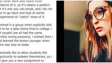 Female school head shares email one of her teachers sent to a cheating student, tears people apart