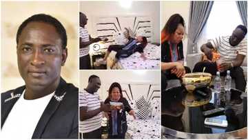 Pastor gives wife N20m, she 'collapses' on their bed in joy, Nigerian react to viral video