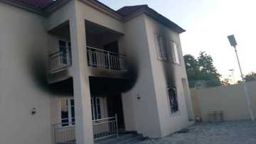 Yan Boko Haram sun kona ofishin INEC a harin Gubio (Hotuna)