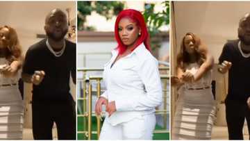 Her market don sell: Nigerians react after BBNaija’s Angel chills with Davido in a lovely video