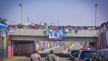 2023: Dattijo’s posters flood Kaduna as Buhari inaugurates projects