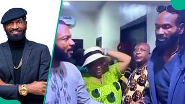 Sylvester Madu visits Ebuka Obi, his reaction after Madu asked for prayer trends:L God isn't man"
