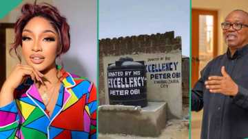 “I'm disappointed”: Tonto Dikeh blasts Peter Obi over quality of borehole he donated in the north