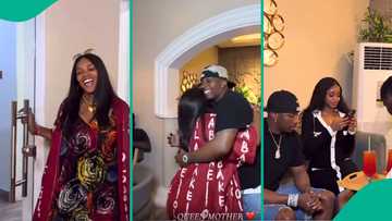 Iyabo Ojo reunites with Juma Jux and Priscy in Lagos after honeymoon in Saudi Arabia: “This is love”