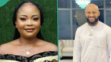 "I received a miracle": Lady who partook in Yul Edochie's first church service shares testimony