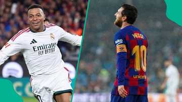 Kylian Mbappe surpasses Lionel Messi’s El Clasico record after netting brace against Barcelona