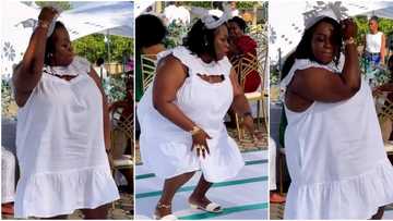 "The body says it all": Plumpy lady in white gown dances in public, sweet TikTok video goes viral