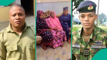 "Powerful": Man notices something rare in video of Lt. Yerima and his wife, mentions it