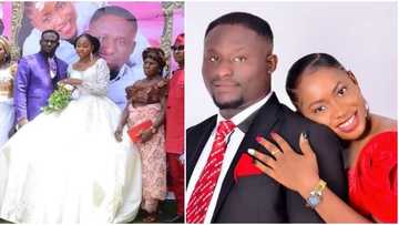 Cute photos as former secondary school teacher marries his former student in Delta state