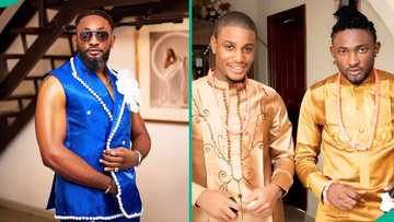 "I still can’t say goodbye": Uti Nwachukwu gets emotional remembering Alexx Ekubo one week after his death