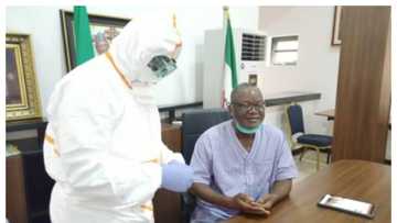 Coronavirus: An fitar da sakamakon gwajin Gwamna Ortom (Hotuna)