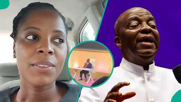 Covenant university student posts interesting video of Bishop David Oyedepo in her class