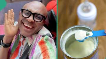 Nigerian man shares 2 interesting things he noticed after taking baby milk, dumps adult milk