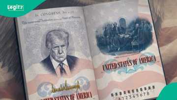 Just in: US unveils new passports featuring President Trump’s face