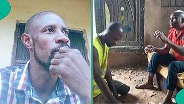 "Loving family": Touching video shows Nigerian man praying over son-in-law's new house, people react