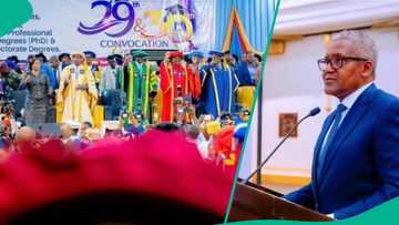 Dangote ya yi abin alheri ga jami'ar Lagos da maƙudan kuɗi, zai ba ɗalibai aiki