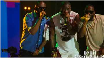 Another ‘concert miracle’ as Psquare reunites singers Timaya, J Martins who have been beefing for 7 years