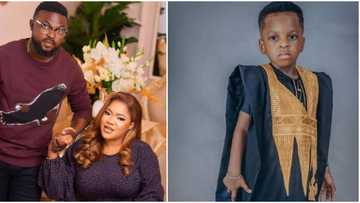 Toyin Abraham and Kolawole Ajeyemi celebrate as their son turns 4: "You'll always excel"