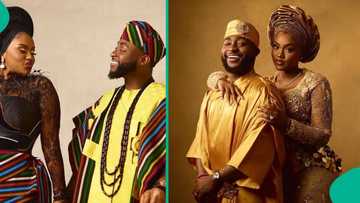 Davido jumps on viral Ogechi tune with verse for Chioma, drops official wedding song: "For my wife"