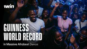 1win and the Nigerians set a Guinness World Record in Afrobeat dance