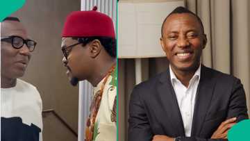 Sowore’s reaction as Blord tried to compensate him for his role in Kuje release goes viral