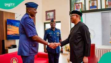 Peter Obi visits Nigeria Air Force headquarters amid grief