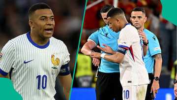 Mbappe loses cool, drags referee's wrist to check time after France's failed comeback vs Spain
