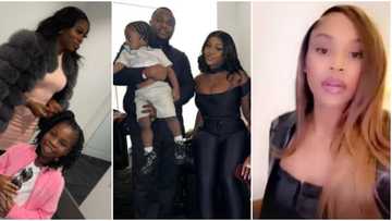 Supportive baby mamas: Chioma, Amanda and Sophia show up for Davido with their kids, they look hot and pretty