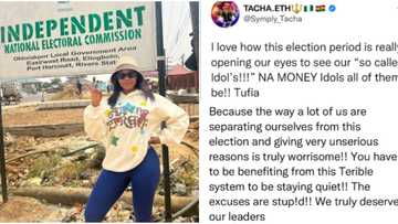 “You have to be benefitting from the system”: Tacha blasts celebs who are quiet about presidential election