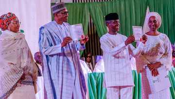 Babbar magana: An kama wasu mutane biyu dake basaja a zuwan sune Buhari da Osinbajo