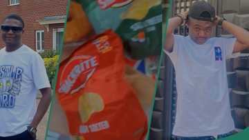Actor shares video of gifts given to first-timers in UK church, vows to convert to Christianity