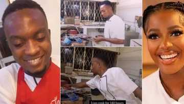 "Hilda Baci is my sister": Young Nigerian man under fire as he boldly announces 140-hour cook-a-thon in video