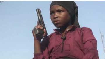 Sabon bidiyon Shekau: Karamin yaro rike da bindiga yana barazanar tabbatar da tashin hankali