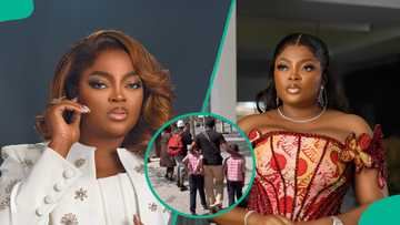 Funke Akindele shares how she faked bravery for son Zion on scary Disneyland ride