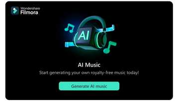 Open your ears and listen: Wondershare Filmora’s AI music generator now commercially available
