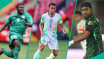 12 Nigerian stars who scored on their Super Eagles debut as Azeez joins Lookman and Ighalo