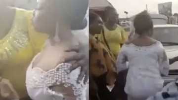 Bidiyo: Amarya ta ce ta fasa auren mijinta, ta fice daga wurin biki sanye da kayan amare