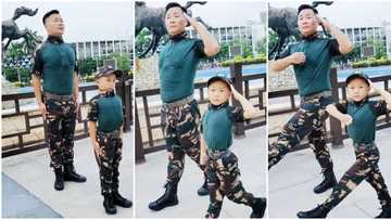 "Does he go to war?" Video of a boy performing military parade goes viral, warms hearts online