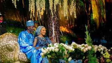Kyawawan hotunan auren hadimin Buhari da kyakyawar matarsa