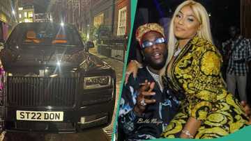 "Baba don fold": Burna Boy allegedly gifts Ex, Stefflon Don a Rolls Royce Cullinan, clip trends