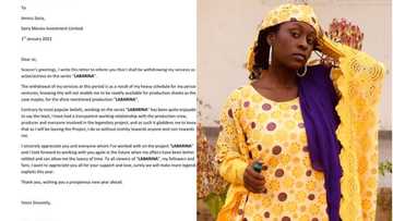 Jaruma Nafisa Abdullahi ta sanar da ficewa daga fim din Labarina, ta sanar da dalilanta