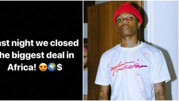 Singer Wizkid reveals he just got the biggest deal in Africa, charges peers to never stop believing (screenshot)