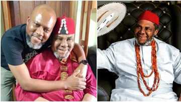 “No nonsense men are a dying breed”: Pete Edochie’s son Uche recalls growing up in the 70s, hating his dad