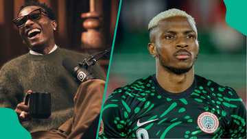 Victor Osimhen performs Wizkid's "Money Constant" for Super Eagles teammates, video
