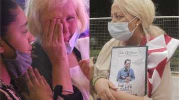 75-year-old White woman bursts into tears as TB Joshua’s corpse arrives Synagogue