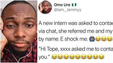 Man shocked after new intern called him and his boss by their first names, internet users react