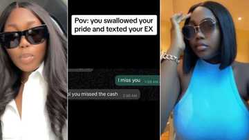 "You miss my money": Man shuns ex-girlfriend who sent him romantic message on WhatsApp