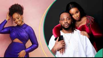 BBNaija Teddy A celebrates his wife Bam Bam's birthday as she dazzles in firestorm pictures